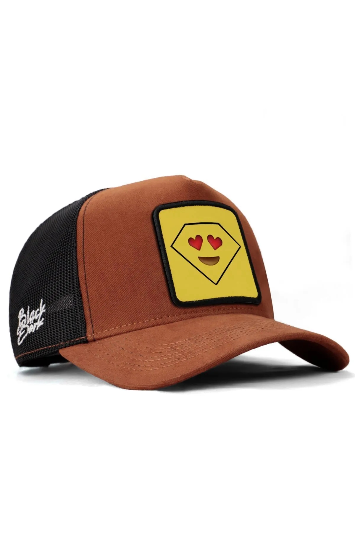 Fashion V1 F - Logolu Unisex Camel-Siyah Şapka (CAP)