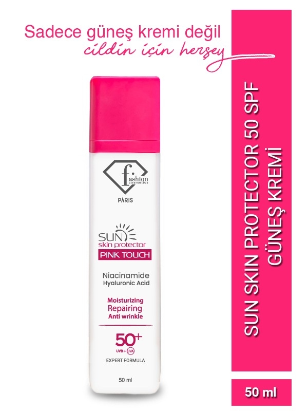 Fashion Cosmetics Paris SUN SKIN PROTECTOR Güneş Kremi SPF 50+ Koruyucu ve Leke Giderici