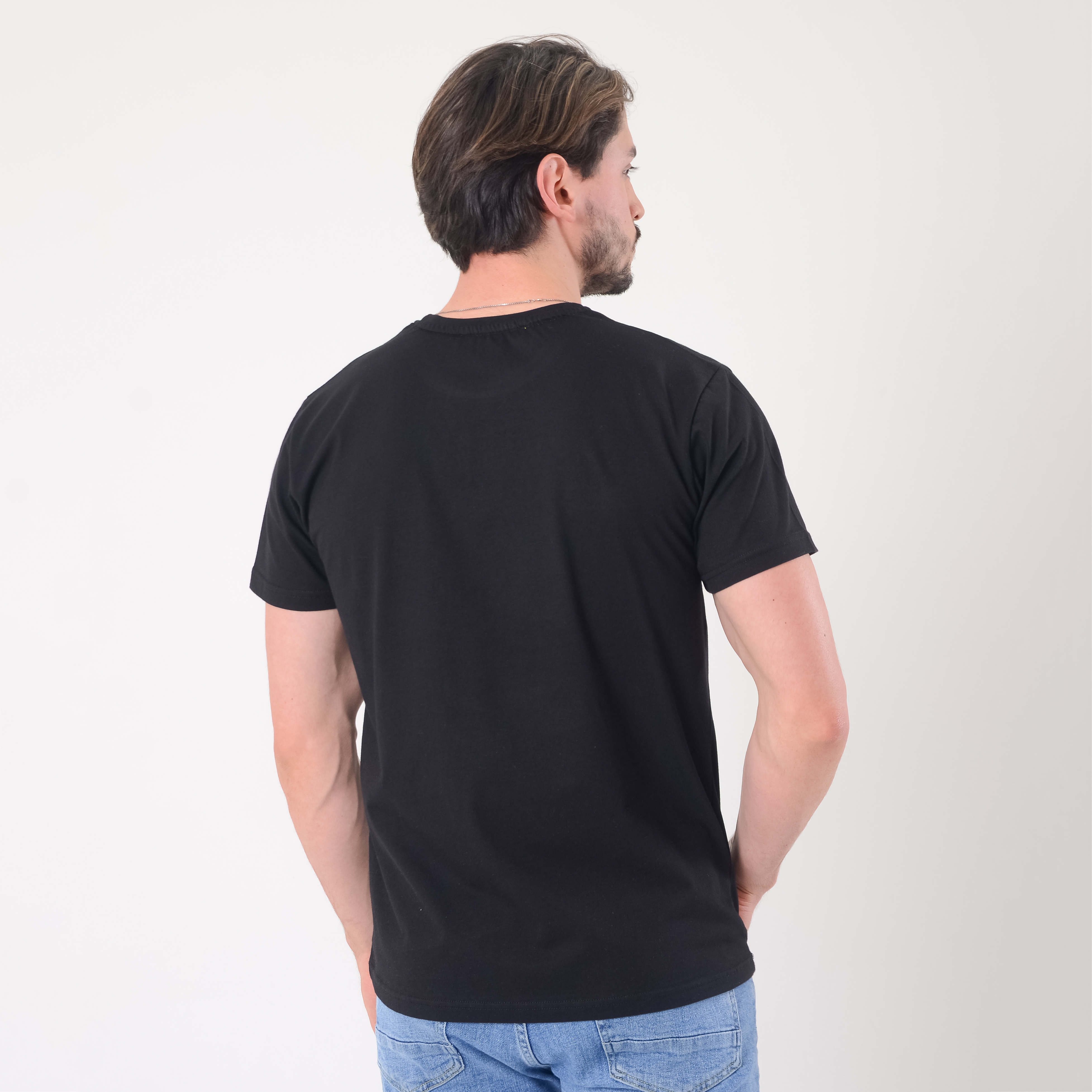 FashionTv PREMİUM ERKEK T-SHIRT Sarı Logo