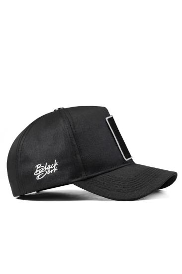 Fashion V1 F - Logolu Unisex Siyah Şapka (CAP)