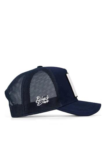 Fashion V1 F - Logolu Unisex Fileli Siperli Lacivert Şapka (CAP)